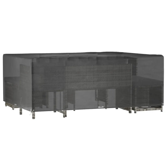 Husă pentru mobilier grădină, 16 ocheți, 300x250x90 cm, pătrat