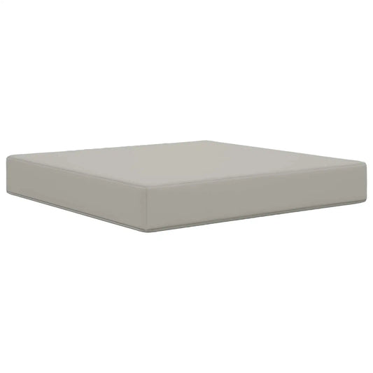 Perna pentru canapea de exterior Gri 60 x 60 x 8 cm Poliester
