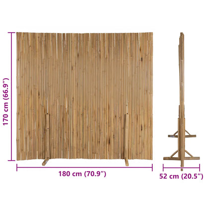 Gard, 180 x 170 cm, bambus