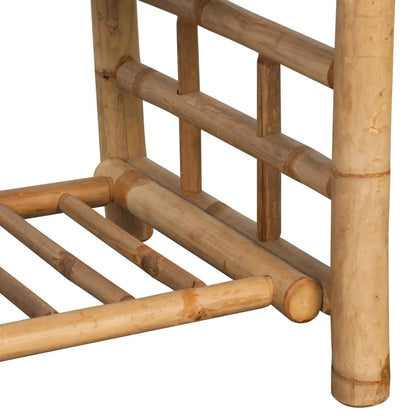 Set mobilier de grădină cu perne, 4 piese, bambus
