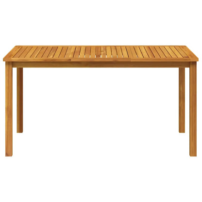 Masă de grădină, 150 x 90 x 74 cm, lemn masiv de acacia