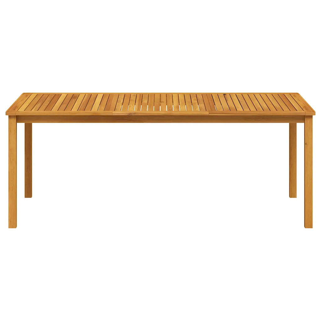 Masă de grădină, 200x100x74 cm, lemn masiv de acacia