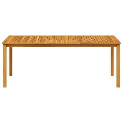 Masă de grădină, 200x100x74 cm, lemn masiv de acacia