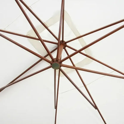 Umbrelă de soare suspendată 300 x 400 cm, alb