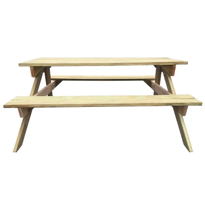 Masă de picnic, 150 x 135 x 71,5 cm, lemn