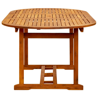 Masă de grădină, (150-200) x 100 x 75 cm, lemn masiv de acacia