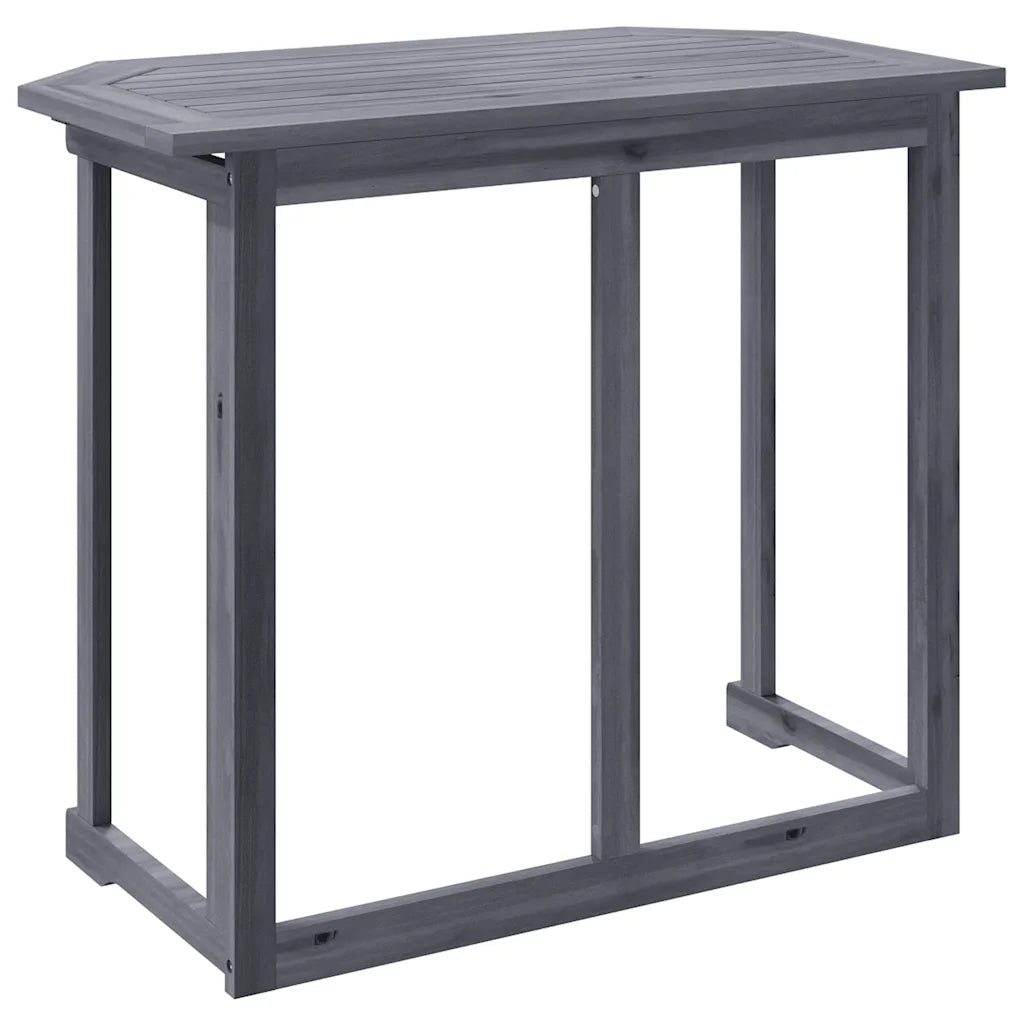 Masă de balcon pliabilă, 90x50x74 cm, lemn masiv de acacia