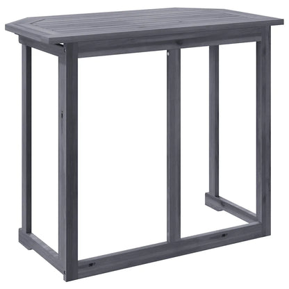 Masă de balcon pliabilă, 90x50x74 cm, lemn masiv de acacia
