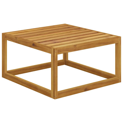 Set mobilier grădină cu perne, 5 piese, lemn masiv acacia