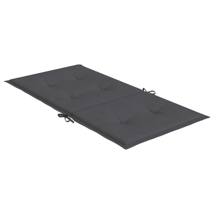 Perne scaun cu spătar mic, 4 buc., antracit, textil oxford