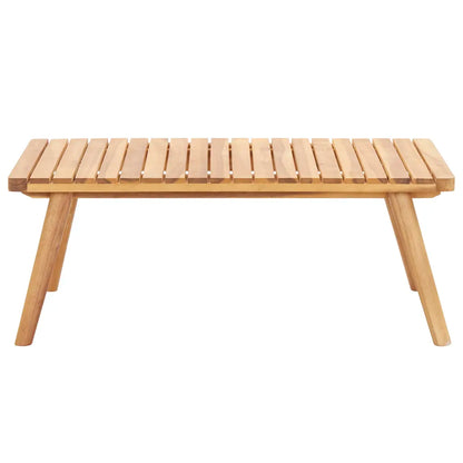 Set mobilier de grădină, 5 piese, lemn masiv de acacia