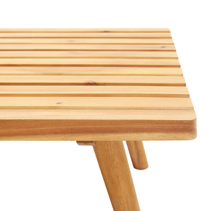 Set mobilier de grădină, 5 piese, lemn masiv de acacia