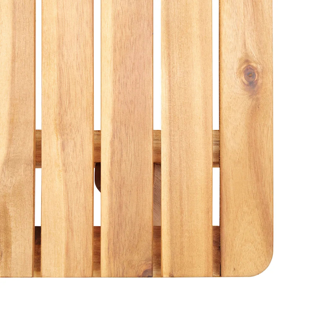 Set mobilier de grădină, 5 piese, lemn masiv de acacia