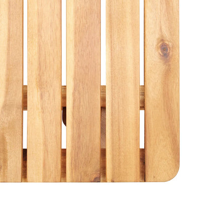 Set mobilier de grădină, 5 piese, lemn masiv de acacia