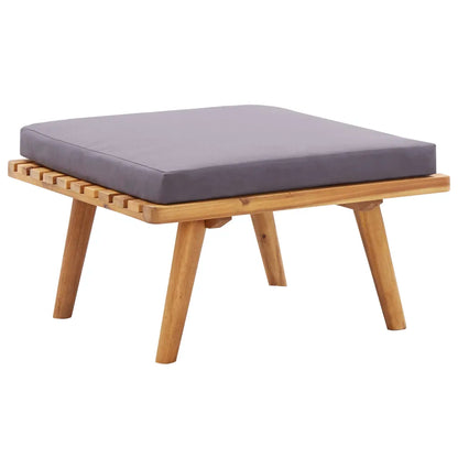Set mobilier de grădină, 5 piese, lemn masiv de acacia