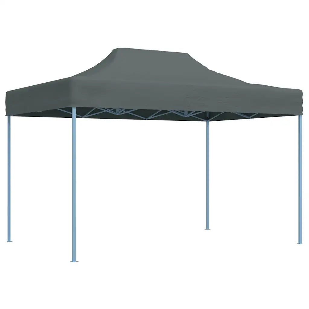 Cort de petrecere pliabil profesional, antracit, 3 x 4 m, oțel