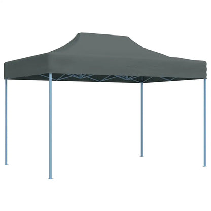 Cort de petrecere pliabil profesional, antracit, 3 x 4 m, oțel