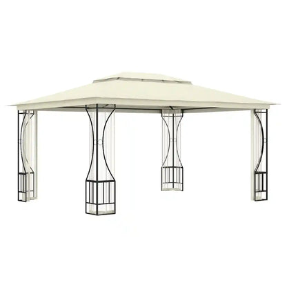 Pavilion cu plase, crem, 300 x 400 x 265 cm