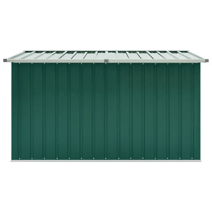 Ladă de depozitare pentru grădină, verde, 171 x 99 x 93 cm