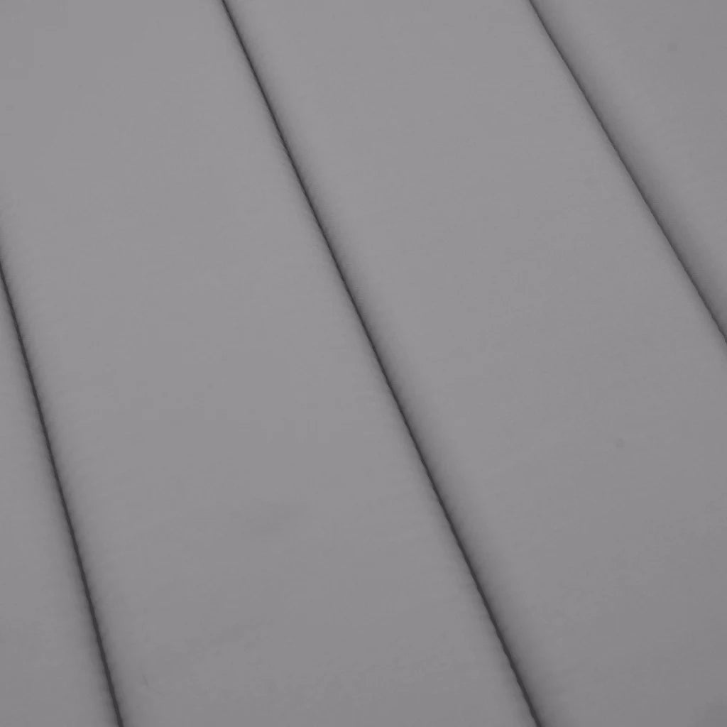 Pernă de șezlong, gri, 186x58x4 cm, textil oxford