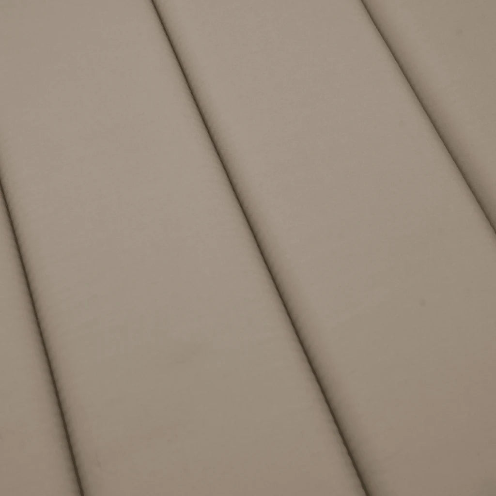 Pernă de șezlong, gri taupe, 186x58x4 cm, textil oxford