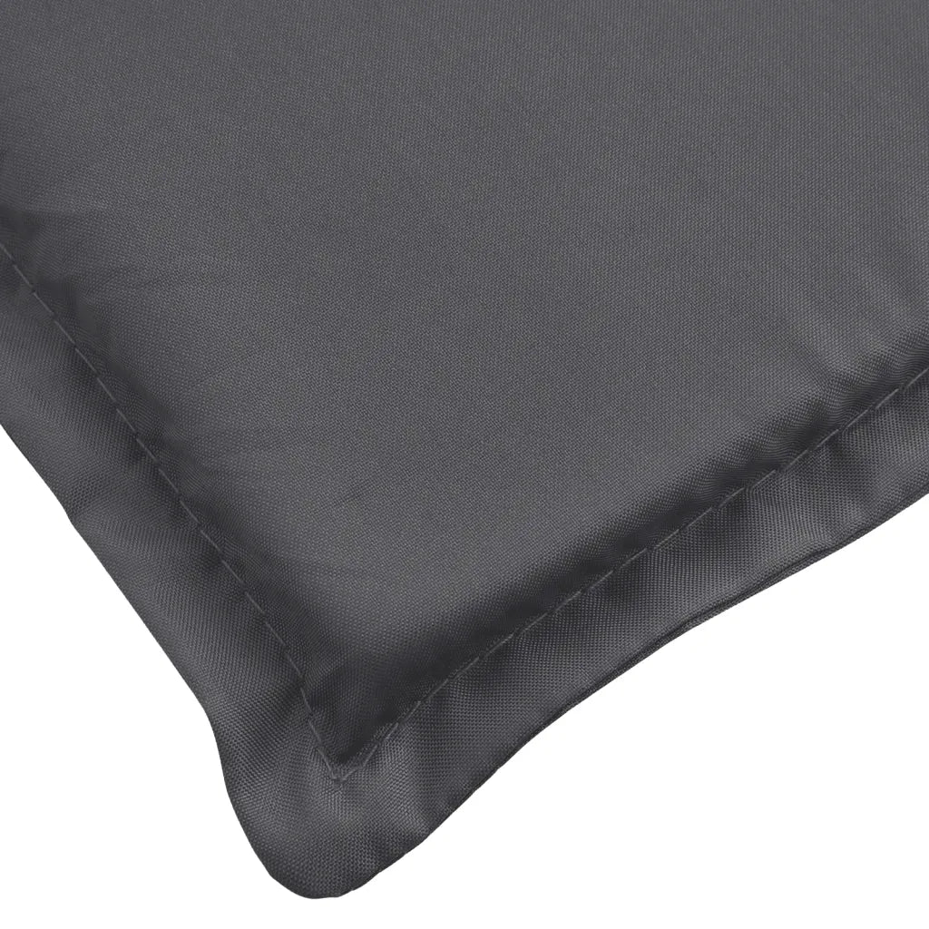 Pernă de șezlong, antracit, 200x50x3 cm, textil oxford