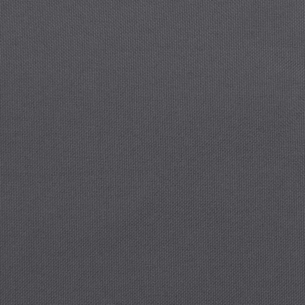 Pernă de șezlong, antracit, 200x50x3 cm, textil oxford