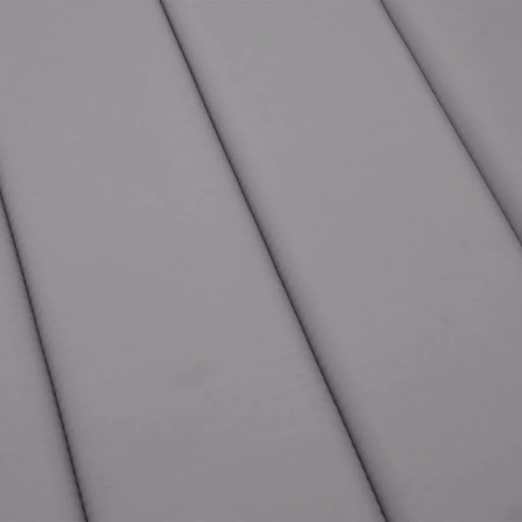 Pernă de șezlong, gri, 200x50x3 cm, textil oxford