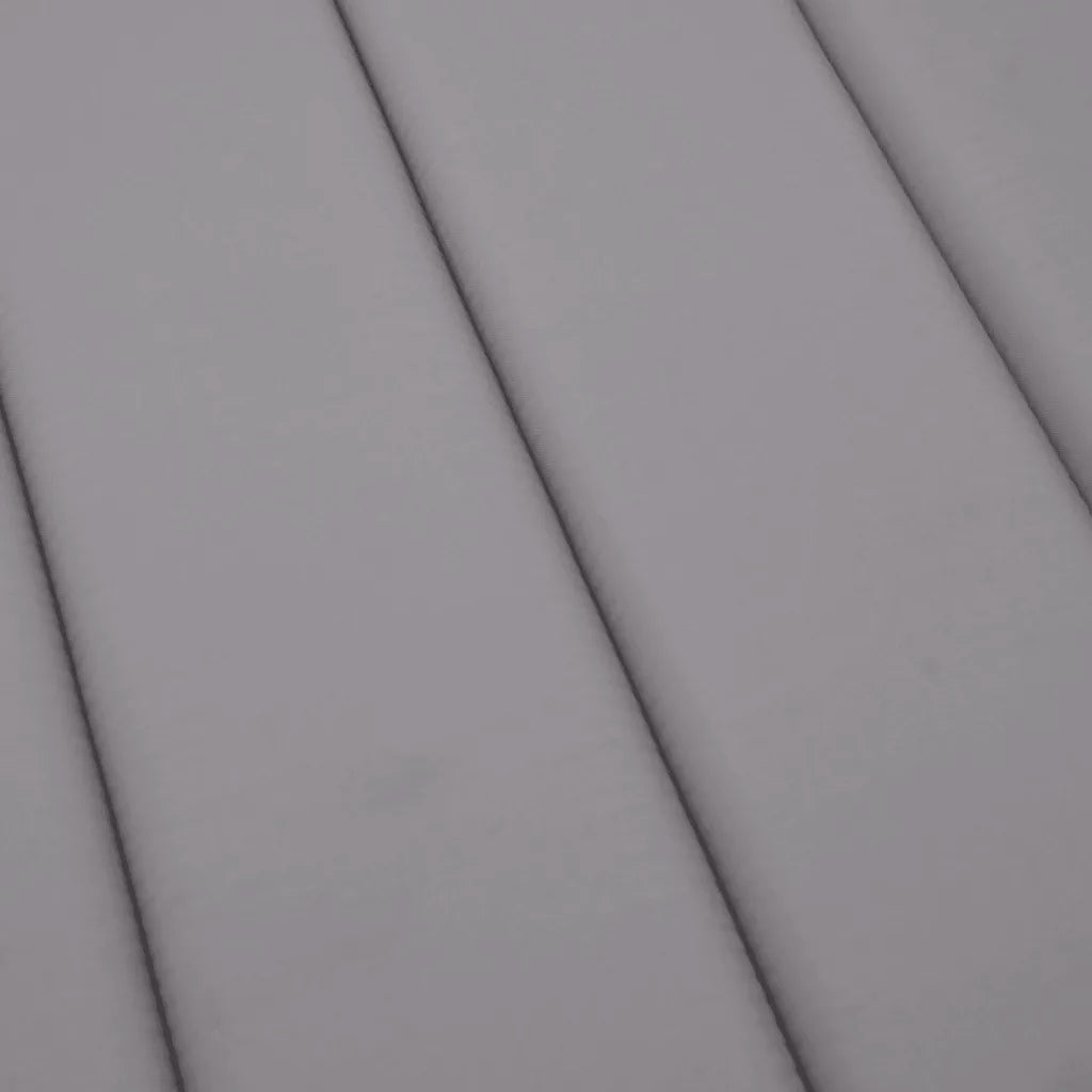 Pernă de șezlong, gri, 200x60x3 cm, textil oxford