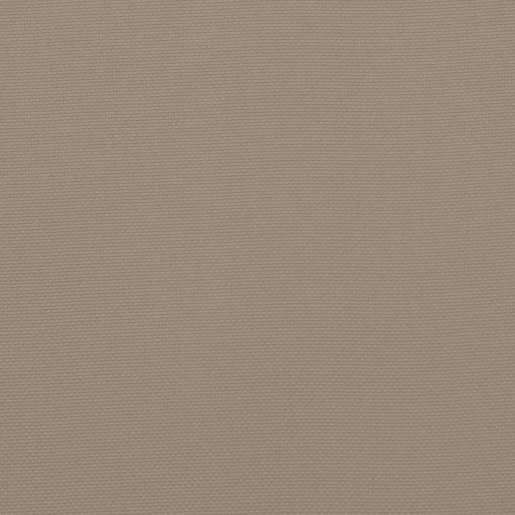 Pernă de șezlong, gri taupe, 200x60x3 cm, textil oxford