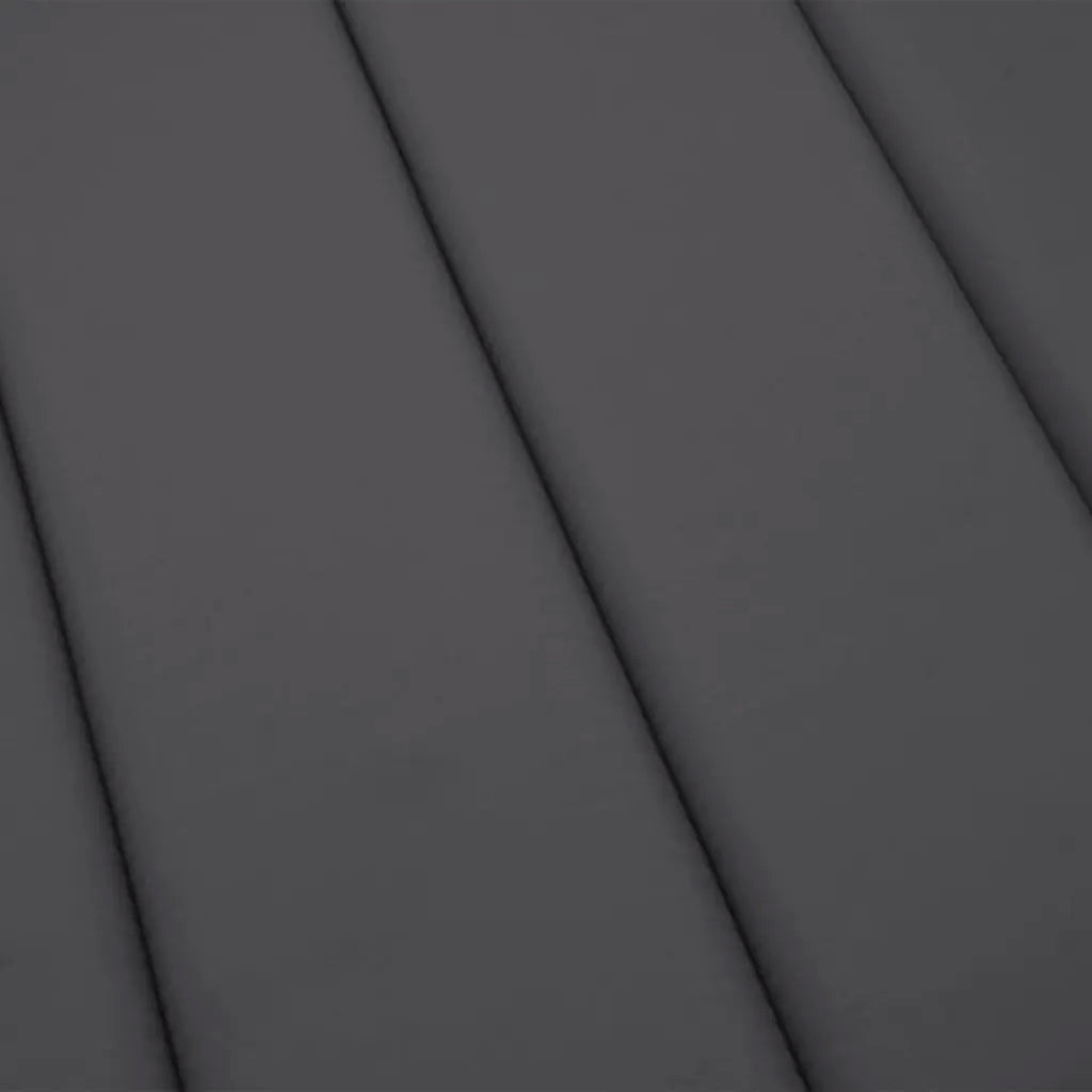 Pernă de șezlong, antracit, 200x70x3 cm, textil oxford