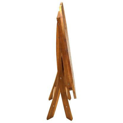 Masă de grădină pliabilă, 160x85x75 cm, lemn masiv de acacia