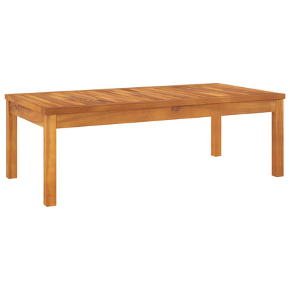 Set mobilier de grădină cu perne crem 4 piese lemn masiv acacia