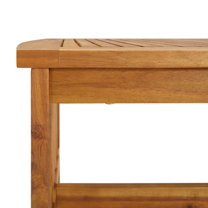 Set mobilier de grădină cu perne, 4 piese, lemn masiv de acacia