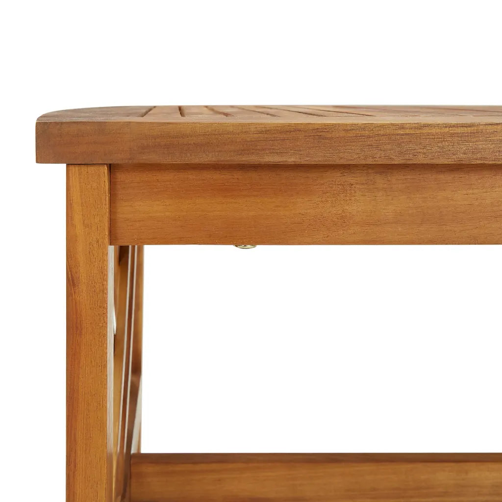 Set mobilier de grădină cu perne, 4 piese, lemn masiv de acacia