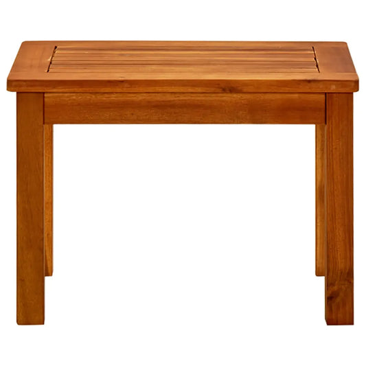 Măsuță de cafea de grădină, 50x35x36 cm, lemn masiv acacia