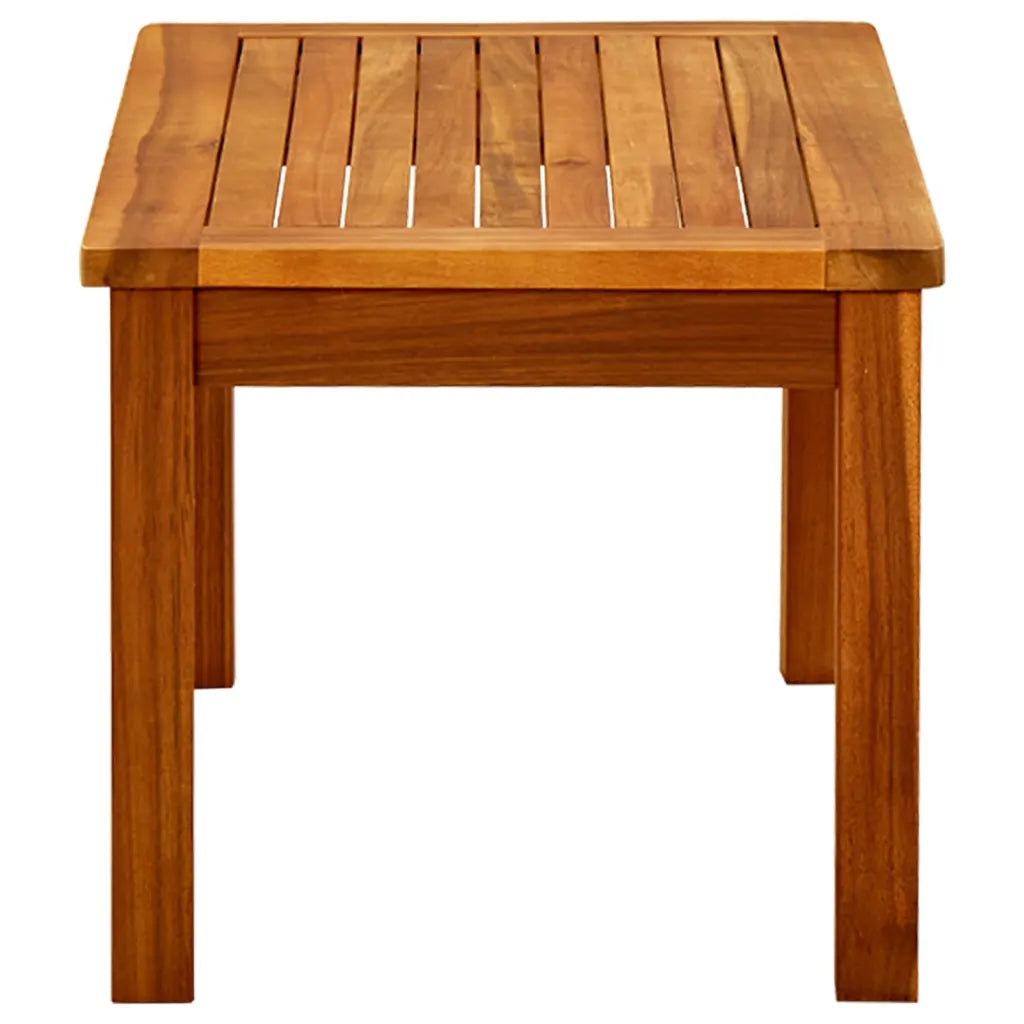 Măsuță de cafea de grădină, 70x40x36 cm, lemn masiv acacia