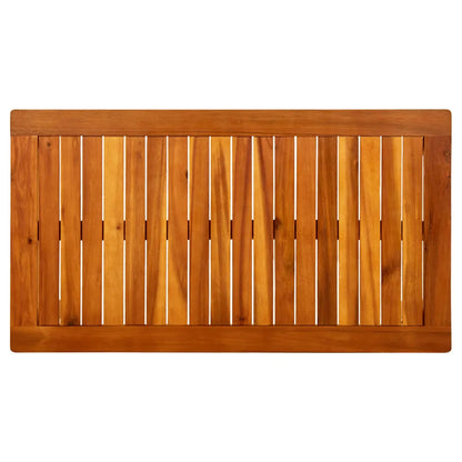 Măsuță de cafea de grădină, 90x50x36 cm, lemn masiv acacia