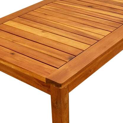 Măsuță de cafea de grădină, 90x50x36 cm, lemn masiv acacia