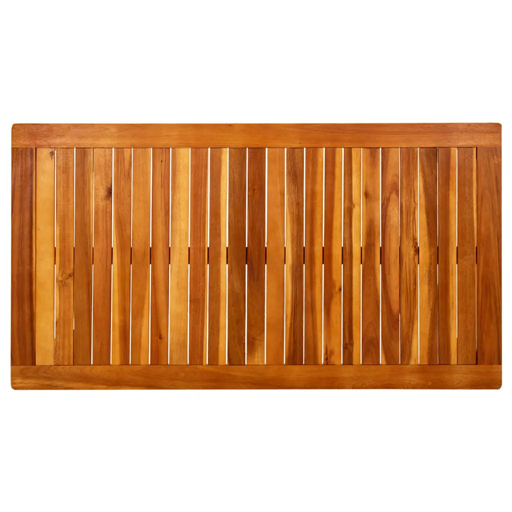 Măsuță de cafea de grădină 110x60x45 cm lemn masiv acacia
