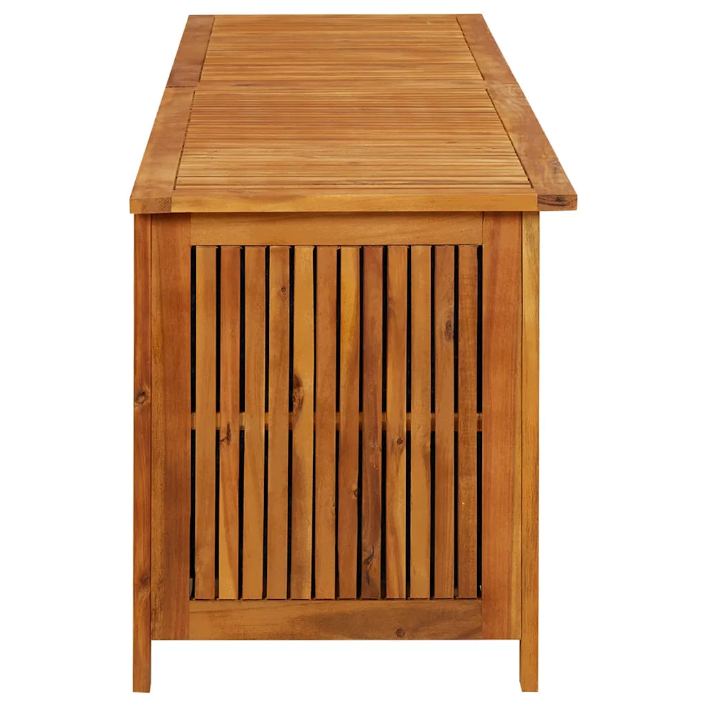 Ladă de depozitare grădină, 200x50x58 cm, lemn masiv de acacia