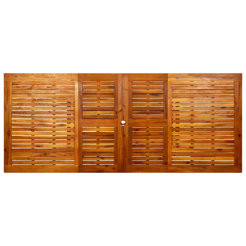 Masă de grădină, (160-240)x100x75 cm, lemn masiv de acacia