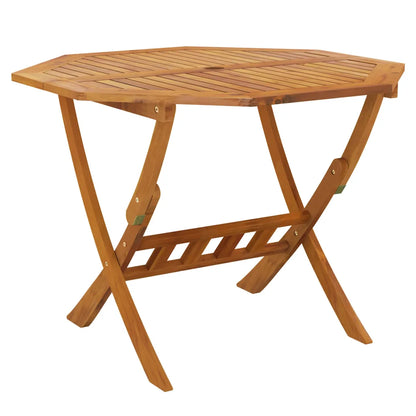 Set mobilier de grădină, 5 piese, lemn masiv de acacia