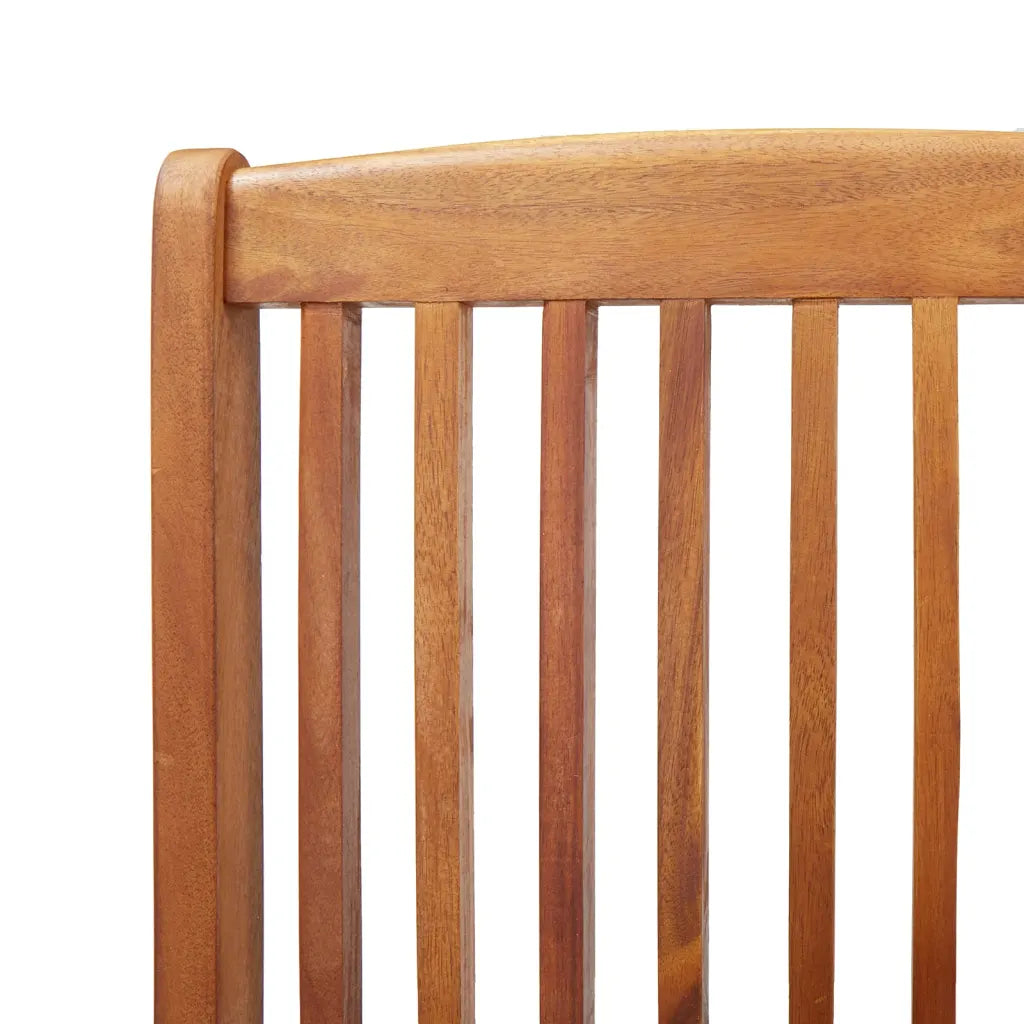 Set mobilier de grădină, 5 piese, lemn masiv de acacia