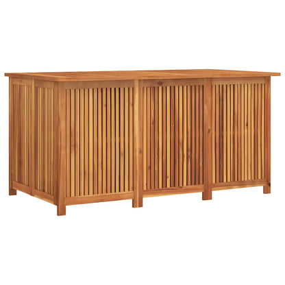 Ladă depozitare pentru grădină 150x80x75 cm lemn masiv acacia