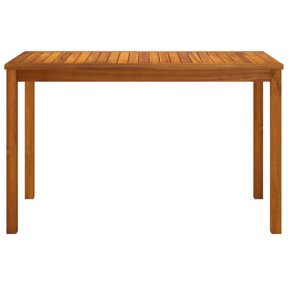Masă de grădină, 110x55x67 cm, lemn masiv de acacia