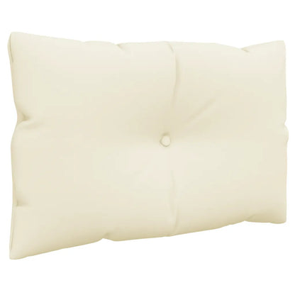 Perne de paleți, 2 buc., crem, material textil
