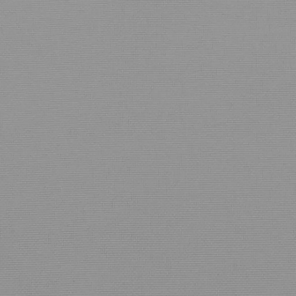 Perne bancă de grădină 2 buc., gri, 200x50x7cm, țesătură oxford