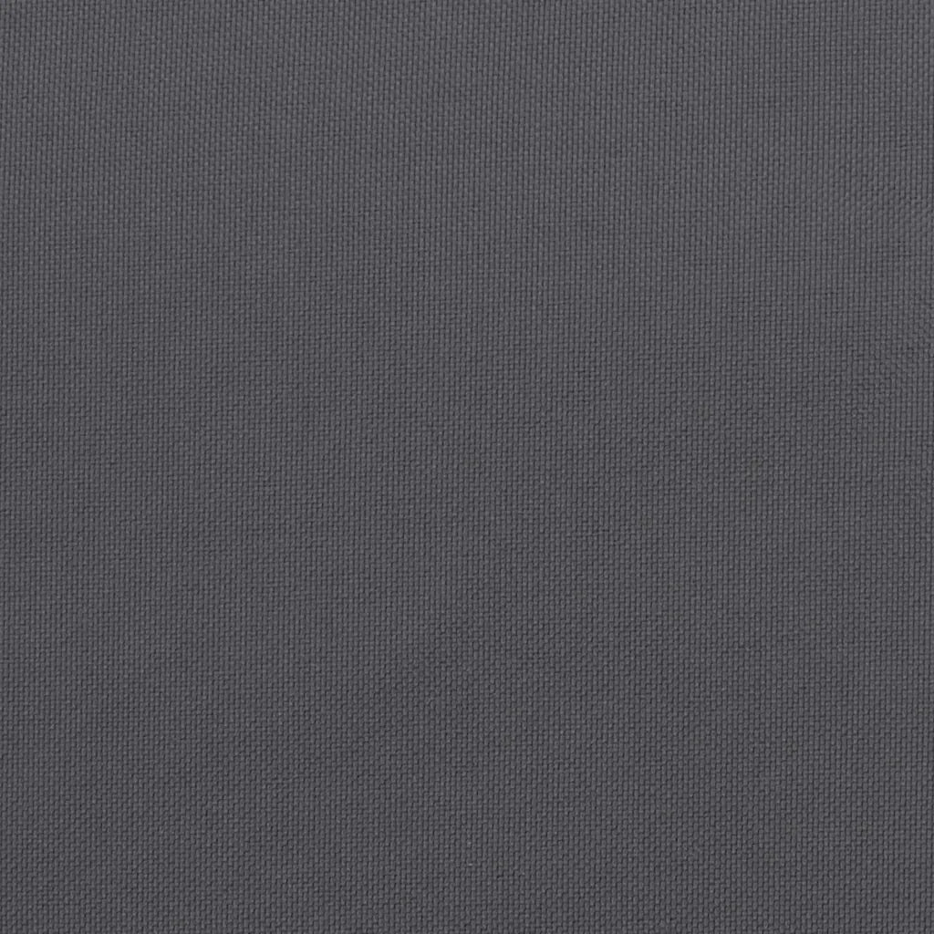 Perne canapea din paleți, 2 buc., antracit, material textil