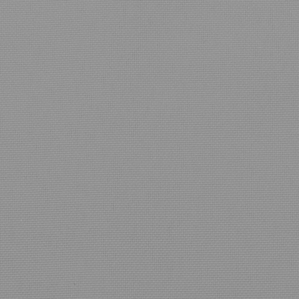 Perne pentru canapea din paleți, 2 buc., gri, material textil